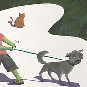 Rudy and Ruby. Drawing, Traditional illustration, Picturebook, and Digital Illustration project by Yona Hugo - 04.11.2026