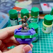 Pintura de Miniatura (Goblin) . % Gustavo Ferreira tarafından hazırlanan Sanat ve El Sanatları, Dekoratif Bo, ama, Güzel sanatlar, He, Ve kel projesi - 04.13.2026