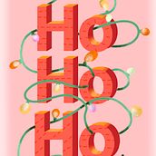 Navidad  Ein Projekt aus dem Bereich Digitale Illustration, Design und 3-D-Lettering von Cristian Diaz - 13.04.2026