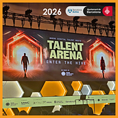 Talent Arena 2026. Br, ing e Identidade, Comunicação, Design de acessórios, Redes sociais, Pós-produção fotográfica, Inteligência Artificial, Criação de Conteúdo com IA, Design de espaços, Design de produto digital, Design para redes sociais, Videogames, Produção audiovisual, Programação , YouTube Marketing, Desenvolvimento de apps, Data Anal, e tics projeto de Joan Sala - 17.04.2026