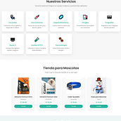 Veterinaria . CSS, HTML, JavaScript, Desain Web, Pengembangan Web, Dan Pemrograman proyek oleh Diego Aliaga Gomez - 04.18.2026