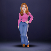 Stylized Character. 3D, 3D Character Design, 3D Modeling, and Character Design project by Can Adıgüzel - 04.18.2026