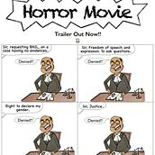 Horror Movie . Un proyecto de Escritura, Cómic y Dibujo de Divya Thakur - 19.04.2026