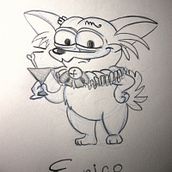 Enrico. Traditional illustration, Character Design, and Drawing project by Serafima Shevtsova - 04.19.2026