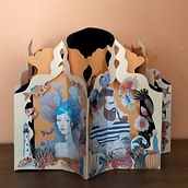 Enamorados. Un proyecto de Ilustración tradicional, Diseño editorial, Papercraft, Storytelling, Encuadernación, Ilustración infantil, DIY y Narrativa de anavadeviaje - 22.04.2026
