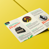 Folder: A História do Reggae. Un projet de Conception numérique, Conception éditoriale, Design graphique , et Design de l'information de Vinicius Eduardo - 24.04.2026