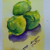 LEMONS. Un progetto di Pittura ad acquerello e Disegno di JULIUS Birungi - 25.04.2026