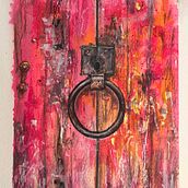 Pink door. Fine Arts, Painting, and Watercolor Painting project by Kriséven Campana - 04.25.2026