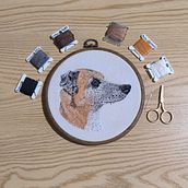 Tapita. Embroider, Naturalistic Illustration, and Textile Design project by Alejandra Ibarra - 04.26.2026