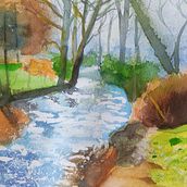 Paisaje en acuarela Ein Projekt aus dem Bereich Naturalistische Illustration, Malerei, Skizzenentwurf, Aquarellmalerei und Bildende Künste von Sergio Cantolla - 27.04.2026