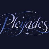 Pleyades. Een project van Typografie,  Belettering, Digitale belettering, Typografisch ontwerp y  Hand lettering van Angela Aurora Encinas Niebla - 28.04.2026