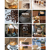 MODE CAFE Ein Projekt aus dem Bereich Digitales Design, Grafikdesign, Instagram, Marketing und Social Media von micucohen - 28.04.2026