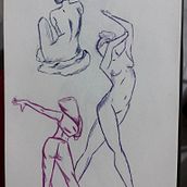 Cuerpos en movimiento . Un proyecto de Dibujo artístico de Anna Isabel molina - 01.05.2026