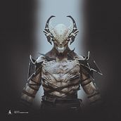 Personaje Dark Fantasy.. 3D, 3D Character Design, 3D Modeling, Character Design, Digital Illustration, 3D Design, and Concept Art project by Jeison Silva Acosta - 05.02.2026