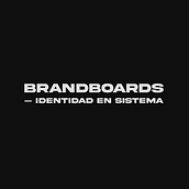 Brandboards — Identidad en Sistema. Projekt z dziedziny Design,  Manager artystyczny, Branding i identyfikacja wizualna, Projektowanie graficzne, Typografia, Portale społecznościowe, Pattern design, Kreatywność, Projektowanie logotypów i Projektowanie typografii użytkownika Dario Frisone - 03.05.2026