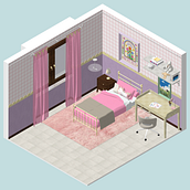 Sueños de niña. Un proyecto de Visualización arquitectónica, Interiorismo, Diseño de interiores, Modelado 3D y Diseño de espacios de Scarlet Navarro - 05.05.2026