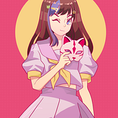 Ilustración Kero Kero Bonito . Desain Grafis, Menggambar & Ilustrasi Digital proyek oleh samuelsan110704 - 05.10.2026