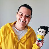 Mini-Nanda . Seni, Kerajinan, Desain Mainan, Seni Serat, Merenda, Amigurumi, Dan Desain Tekstil proyek oleh Nanda Cris - 05.10.2026