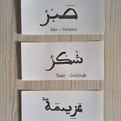 Sabr, Shukr, Azeemah in Maghrebi Script . Kaligrafi proyek oleh rhirie - 05.13.2026
