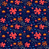 PATRON INFINITO FLORES Y PECES Ein Projekt aus dem Bereich Design, Traditionelle Illustration, Musterdesign und Prägung von MARIA ARBOLEDA - 13.05.2026