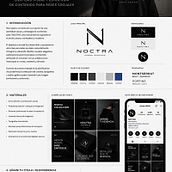 NOCTRA — Identidad visual y estrategia de contenido para redes sociales. Un progetto di Social media, Marketing digitale, Content marketing, Marketing per Facebook e Marketing per Instagram di Alan D. Sanchez De Los Santos - 18.05.2026