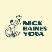Nick Baine's  Yoga Logo. Digital Illustration, Graphic Design, Traditional illustration, and Logo Design project by pein87 - 05.18.2026