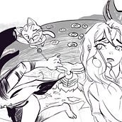 Momo Ayase and Okarun's Great Chase. Character Design, Traditional illustration, Comic, and Manga project by turnadi - 05.24.2026
