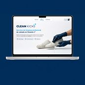 Diseño de Web Responsive / Clean Kicks. Un progetto di Design digitale, Design di prodotti digitali, UX / UI e Web design di Valeria González - 24.05.2026