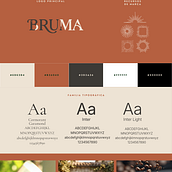 Estrategia de Branding: BRUMA Café. Un proyecto de Br, ing e Identidad, Diseño gráfico, Inteligencia Artificial, Diseño con IA, Creación de Contenido con IA, LLMs, Asistentes Inteligentes, Gestión y productividad							 de Susana Paredez - 25.05.2026