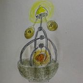 Creature creation from surroundings. Een project van Tekening met potlood, Tekening, Aquarelschilderen, Sketchbook y Naturalistische illustratie van Wendy - 25.05.2026