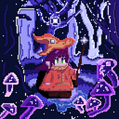 Pixel Art Fantasia y Magia Ein Projekt aus dem Bereich Digitale Illustration, Zeichnung, Pixel Art, Digitale Zeichnung, Artistische Zeichnung und Design für Videospiele von Michelle Duran - 27.05.2026