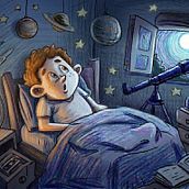 Entre estrellas: EL sueño de Leo Ein Projekt aus dem Bereich Design, Traditionelle Illustration, Animation, Design von Figuren, Verlagsdesign, Bildende Künste, Innenarchitektur, Malerei, Kreativität, Zeichnung, Digitale Illustration, Storytelling, Porträtzeichnung, Artistische Zeichnung, Kinderillustration, Digitales Design, Digitale Zeichnung, Erzählung und Bilderbücher von soliman sifontes alvarez - 27.05.2026