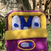 Crocheted Sardines tin bag. Projekt z dziedziny Projektowanie dodatków, Craft, Sz, dełkowanie, DIY i  Tkactwo użytkownika laure_am - 29.05.2026