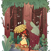 Little steps. Een project van Kinderillustratie, Digitale tekening y Digitale illustratie van Joana Escabia - 02.06.2026