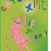 Catch me if You can!. Un proyecto de Ilustración vectorial, Dibujo, Ilustración digital, Ilustración infantil y Dibujo digital de Gül Günizi - 03.06.2026