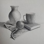 Bodegón con paciencia. Un progetto di Disegno, Disegno a matita, Disegno artistico e Disegno realistico di alecanterville - 04.06.2026