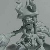 kraken para una campaña de Dungeons & Dragons. Un proyecto de Modelado 3D, 3D, Diseño de personajes 3D, Escultura, Videojuegos, Concept Art y Diseño de personajes de Javier Salcedo Meneses - 05.06.2026