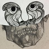 Calaveras y diablos. Ein Projekt aus dem Bereich Zeichnung, Bildende Künste und Traditionelle Illustration von María Carolina Berte - 07.06.2026