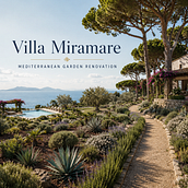 Villa Miramare. Digital Illustration, Drawing, and Photograph project by Stefania Boi - 06.10.2026