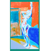Bostezo. Drawing, Figure Drawing, Fine Arts, Gouache Painting, Pencil Drawing, Portrait Drawing, and Realistic Drawing project by pathosonar - 06.10.2026