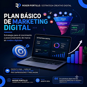 Proyecto Final: Plan Básico de Marketing Digital Ein Projekt aus dem Bereich Content-Marketing, Digitales Marketing, Marketing für Facebook, Growth Marketing, Marketing für Instagram, Marketing, Mobile Marketing und Social Media von Roger Portillo - 11.06.2026