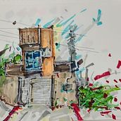 Casa do chefe Ein Projekt aus dem Bereich Architektonische Illustration, Zeichnung, Illustration mit Tinte, Sketchbook und Skizzenentwurf von andre_r_saggin - 13.06.2026