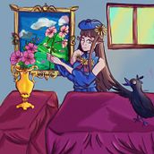 La chica de girasol. Traditional illustration, Character Design, Comic, Digital Illustration, and Manga project by yaretzytorres01 - 06.16.2026