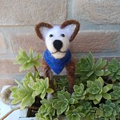il mio cane. Arts, Crafts, To, Design, Fiber Arts, Needle Felting, and Textile Design project by Giorgia Cegna - 06.17.2026