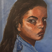Natalie Portrait Ein Projekt aus dem Bereich Bildende Künste, Malerei und Ölmalerei von vivitm04 - 17.06.2026