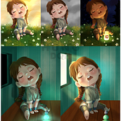 DQH - Lighting principles in digital painting. Projekt z dziedziny Tradycyjna ilustracja, Ilustracja cyfrowa i Malarstwo cyfrowe użytkownika welearn_account1 - 22.06.2026