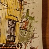 Neighbours in Japan Ein Projekt aus dem Bereich Architektonische Illustration, Zeichnung, Sketchbook, Skizzenentwurf und Aquarellmalerei von Bas Boskma - 23.06.2026