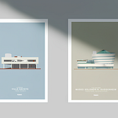 Posters arquitectónicos . % Maffe Camacho tarafından hazırlanan Dijital İllüstrasyon projesi - 06.24.2026