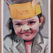 Hannah. Fine Arts, Oil Painting, and Painting project by Jousiannne Propp - 06.26.2026