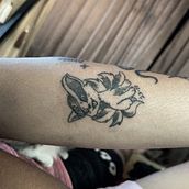 Kurama small tattoo. Un progetto di Design di tatuaggi di Agustin Maisyaroh - 28.06.2026